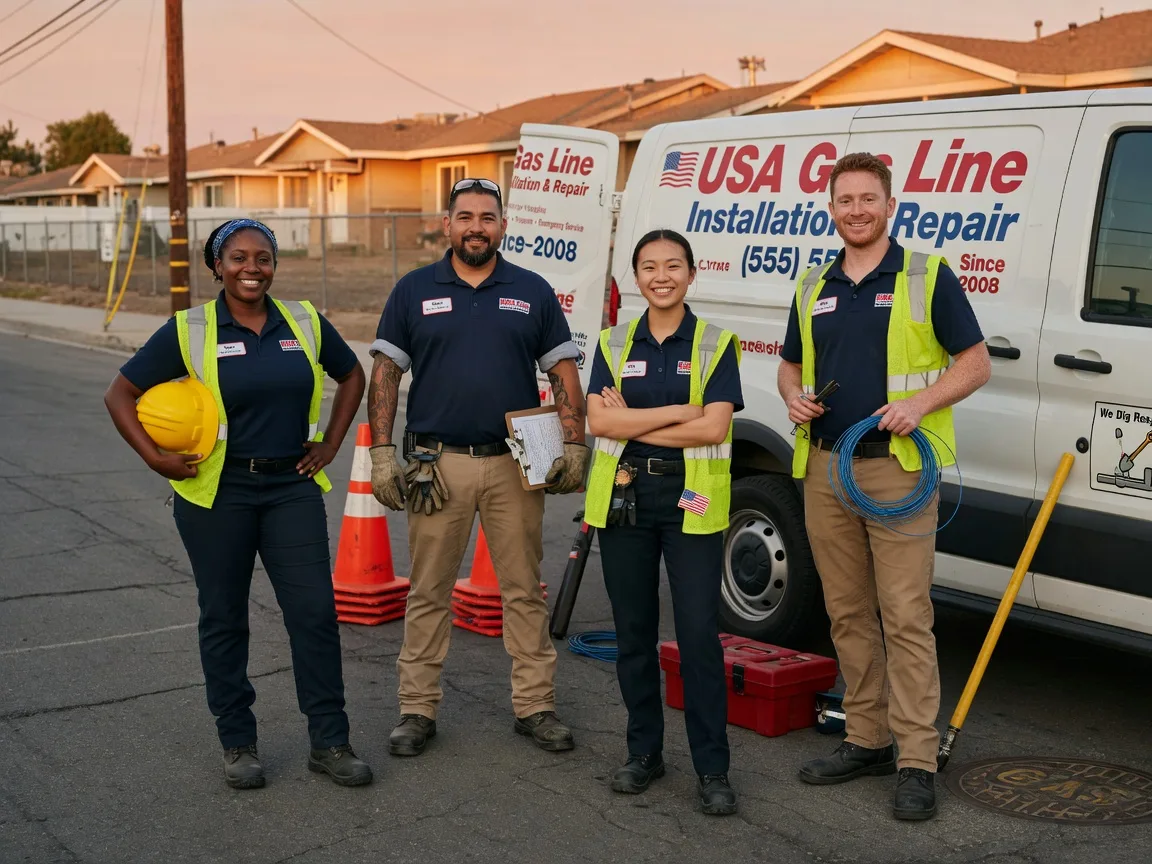 Gas Line Installation company in Valdez, NM
